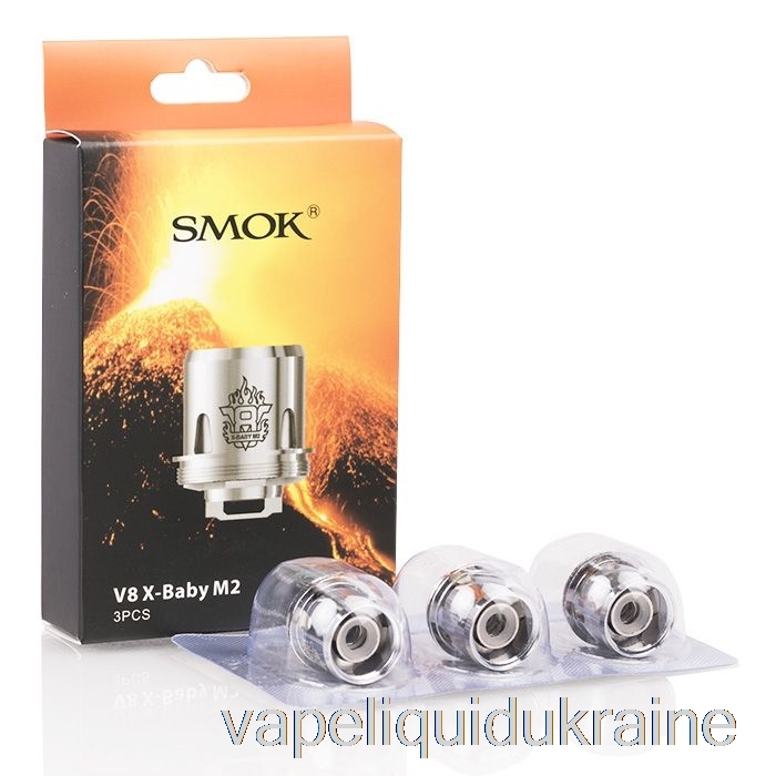 Vape Liquid Ukraine SMOK TFV8 X-Baby Replacement Coils 0.25ohm V8 X-Baby M2 Core